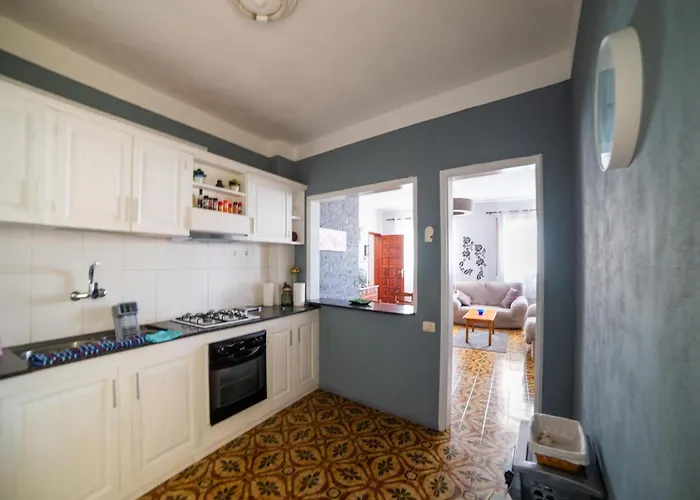 Silos Near Playa La Caleta