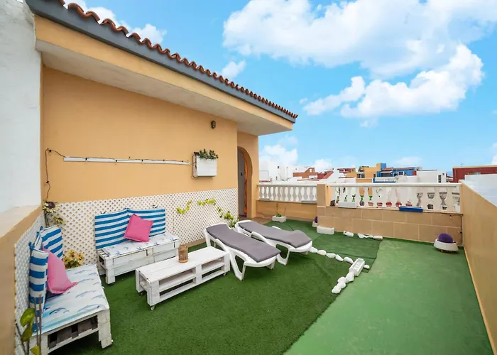 Silos Near Playa La Caleta